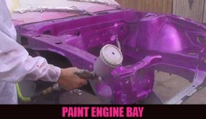 paint engine bay