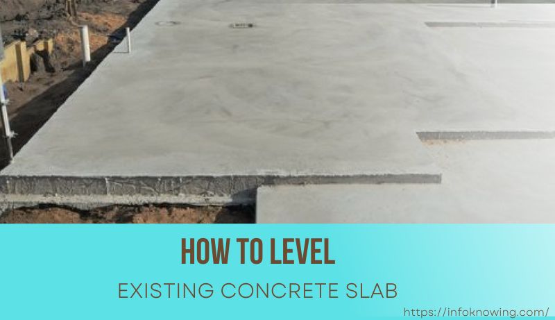 How to level existing concrete slab